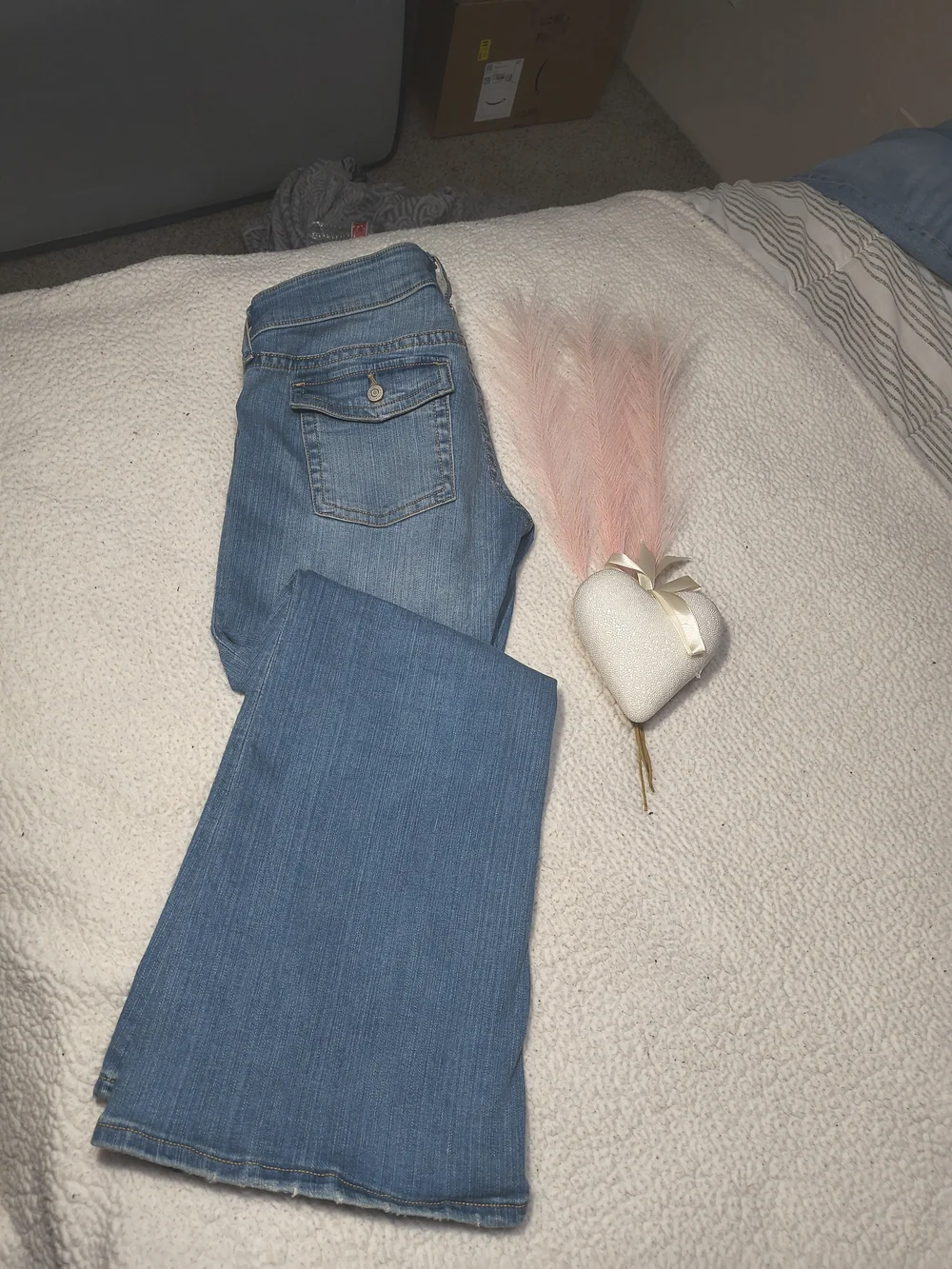 Light Blue Men's Jeans - Classic Straight Fit